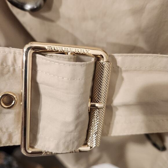 Burberry Cherrymore Heritage cotton tan trench coat size 4 - Picture 10 of 16